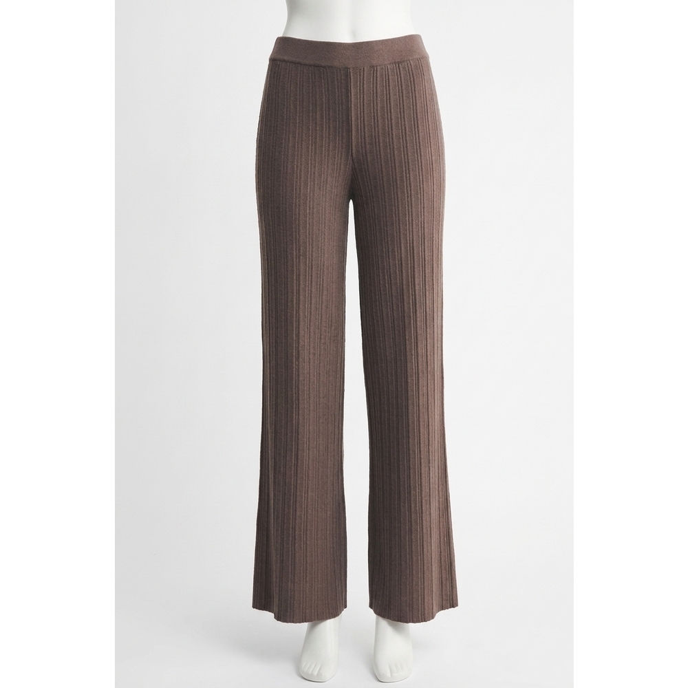 NEW Z SUPPLY du monde sweater pants in burnt ash heather (brown)